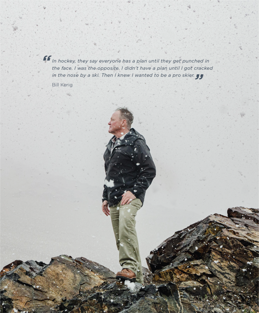 Bill Kerig on a mountain